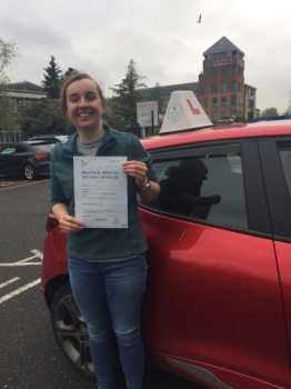 Not only is Diana an extremely experienced driving instructor, she’s also reliable and easy to talk to, putting you at ease. She gives direct and extremely helpful feedback, helping you improve quicker, and her high first-time pass rate speaks for itself. Thanks for making driving lessons enjoyable! :)