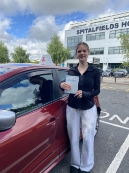 Diana is a great instructor . Made sure I could not only drive , but be confident and safe in my driving . She is so supportive