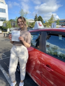 Passed first time with Diana! Amazing instructor, very patient, never rushes you. Diana definitely boosted my confidence from the start. I wouldn’t have been able to pass without her. Highly highly recommend Diana to anyone wanting to start learning how to drive!!!