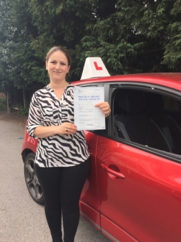 Diana is an excellent driving instructor.I was lucky to learn how to drive from her.She is professional, calm and very patient.Diana has a brilliant communication and I would absolutely recommend her to anyone.I´m thankful to her for helping me