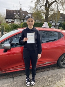 Such a good instructor! I passed first time with only one minor and feel very confident to drive.