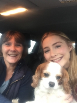 Well done Becky-a brilliant drive only 3 minors in Barnet <br />
<br />
Dotty 🐶was pleased when her mum got home and told her she had passed her test first time with Diana -she will be able to have Walkies via the car now😆