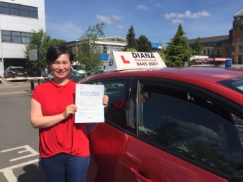 Well done Jing all your hard work paid off🚗