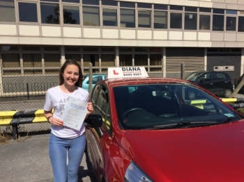 Well done Jasmine great pass in Barnet🚗