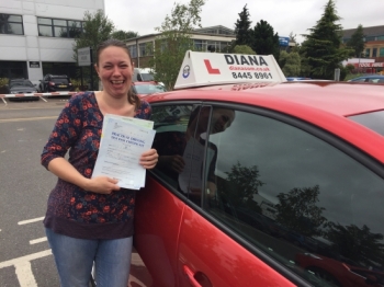 Well done Claire All your hard work paid off<br />
<br />
Happy driving xx