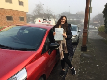 Well done Nadia great drive last of 2016<br />
<br />
All the best Diana x