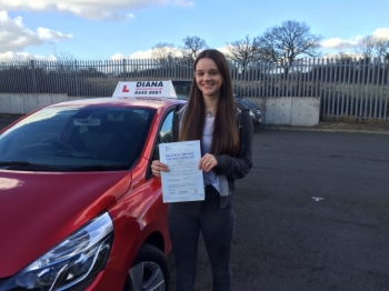Well done Maddy you are a superstar -2 minors <br />
<br />
No doubt I shall be seeing you driving around Xx
