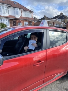Diana is a fantastic instructor who always reassured me and gave me the confidence and support to pass my test.  I couldn’t have done it without her!!